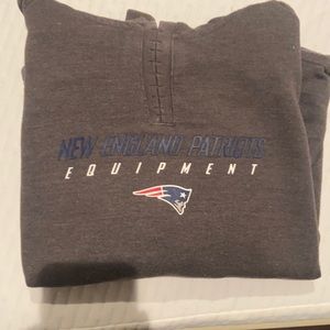 New England Patriots sweatshirt